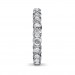 Astraea White Gold Full Eternity Ring - 10 cent diamonds