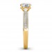 1.35 carat 18K Gold - Forever Love Engagement Ring