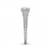 0.93 carat Platinum - Victoria Engagement Ring