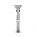 0.64 carat 18K White Gold - Ayesha Engagement Ring