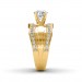  1.05 carat 18K Gold - Utopia Engagement Ring