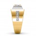 The Khufu Solitaire Ring For Him - 0.36 carat