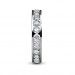 White Gold Channel Set Full Eternity Ring - 5 cent diamonds