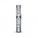 Platinum Milgrain Channel Set Diamond Full Eternity Ring - 5 cent diamonds