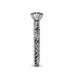 The Amor Etched Rope Ring 