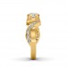 The Entwined Band Solitaire Ring