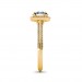 The Renee Halo Ring - Round