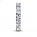 White Gold Calliope Full Eternity Ring - 14 cent diamonds