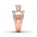0.85 carat 18K Gold - Utopia Engagement Ring 