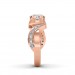 The Entwined Band Solitaire Ring