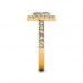The Lea Marquise Halo Ring