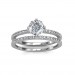  The Elegant Engagement Ring with Wedding Band