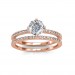  The Elegant Engagement Ring with Wedding Band