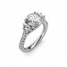 The Amia 3-stone Ring