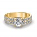 1.42 carats 18K Gold - Amyra Engagement Ring