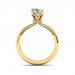 0.38 carat 18K Gold - THE RHEA HIDDEN HALO RING