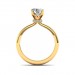 0.48 carat 18K Gold - THE RHEA HIDDEN HALO RING