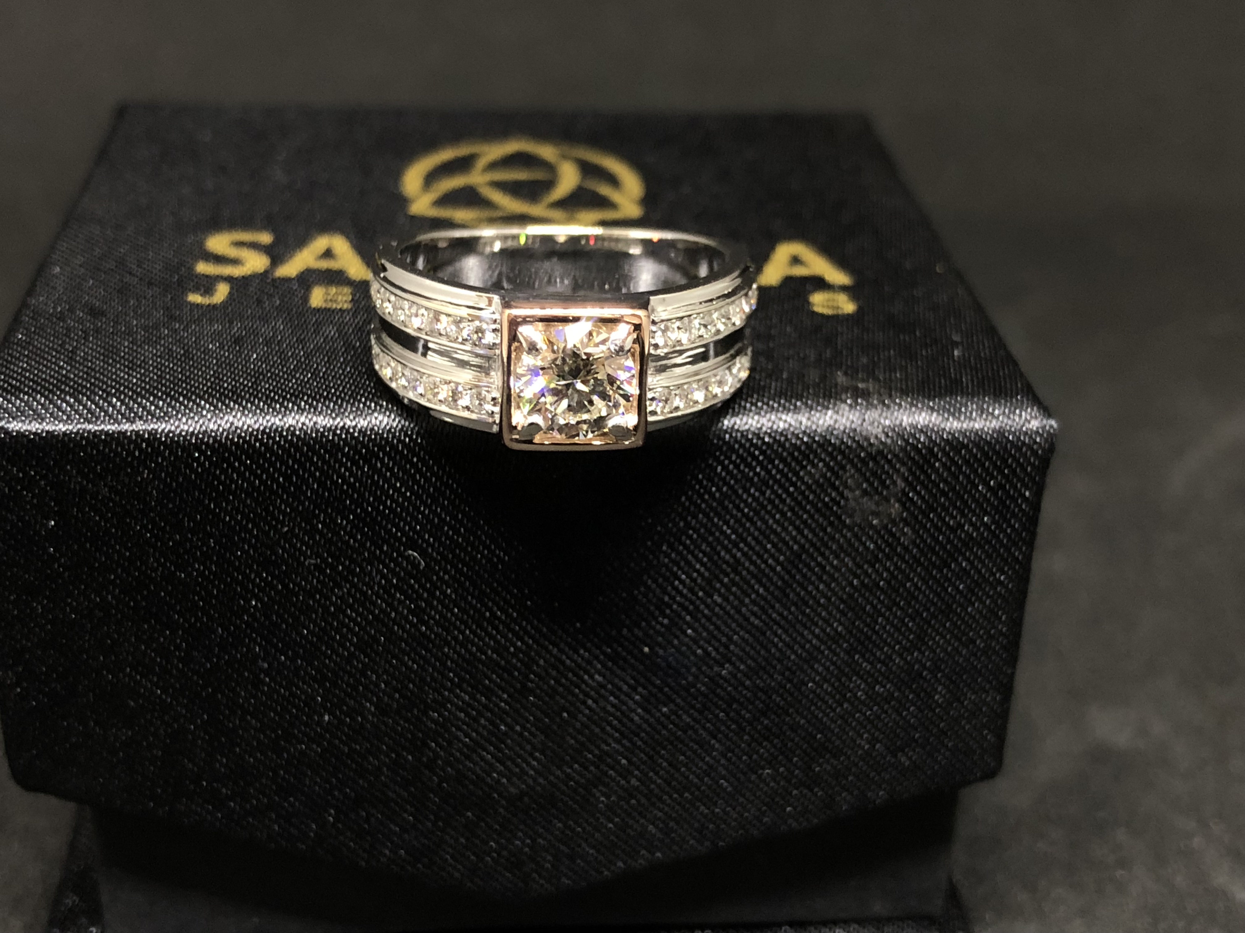 Men's Solitaire Diamond Ring
